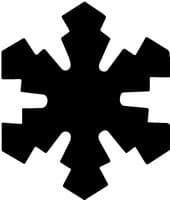 Heyda děrovač 25 mm vločka kreatívní tvoření