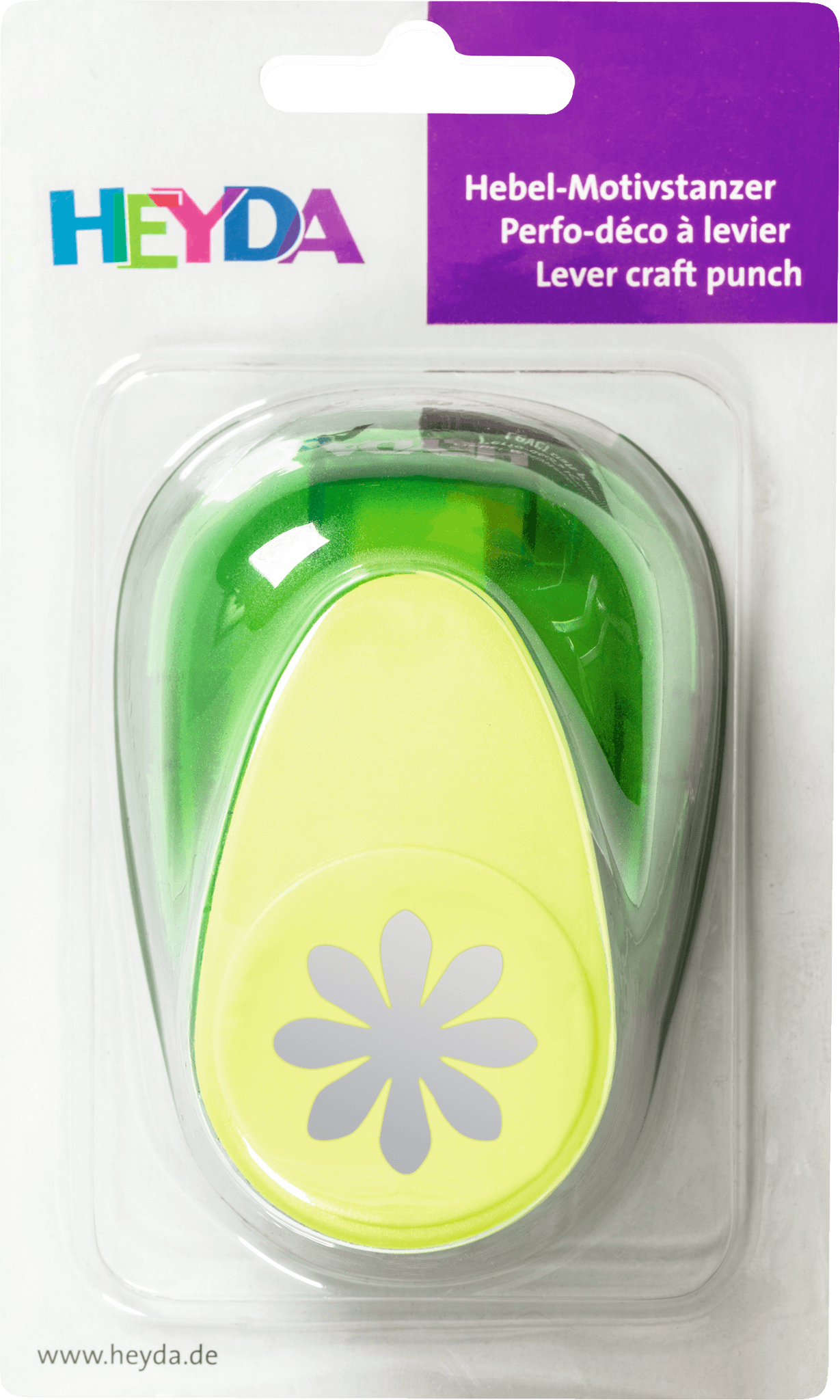 Heyda děrovač dekorační 50 mm motiv kytička