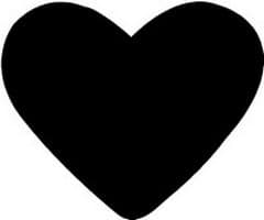 Heyda děrovač 25 mm ve tvaru srdce