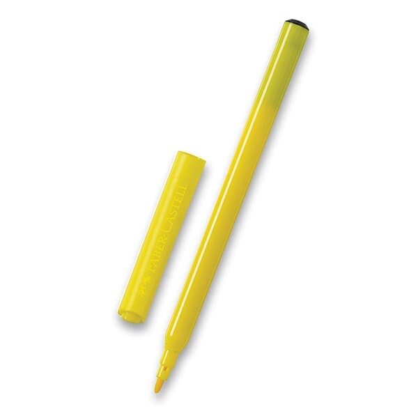 Detail odolného hrotu fix Faber-Castell 36 barev