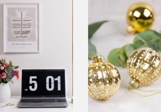 Použití Marabu tečkovacího pera na látce modrá