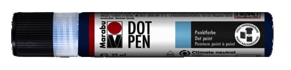 Marabu Dot Pen tečkovací pero medium blue 25ml