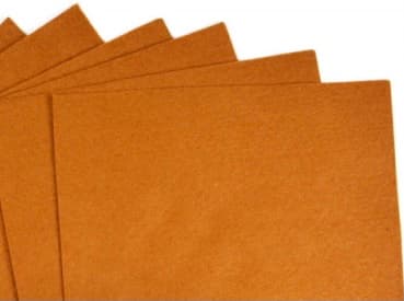 Filc A4 180g světle hnědý jednotlivý arch No name