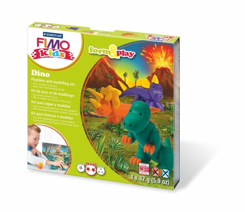 Staedtler FIMO Kids sada Dino polymerová hmota pro děti
