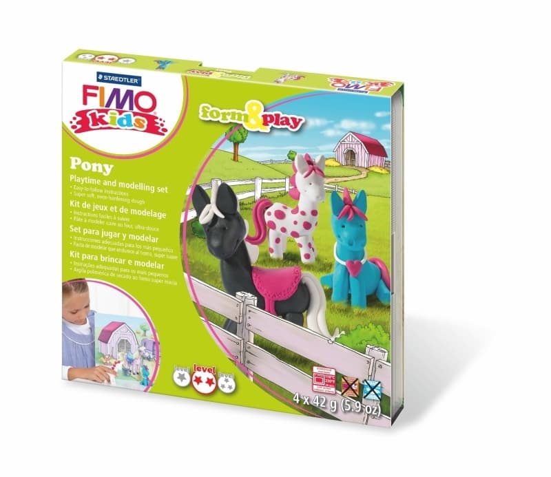 Staedtler Fimo Kids sada Pony polymerová hmota pro děti