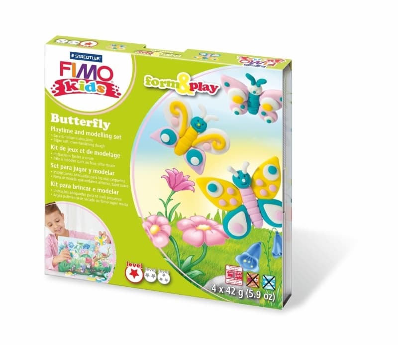 Staedtler FIMO Kids sada Motýli polymerová hmota modelování