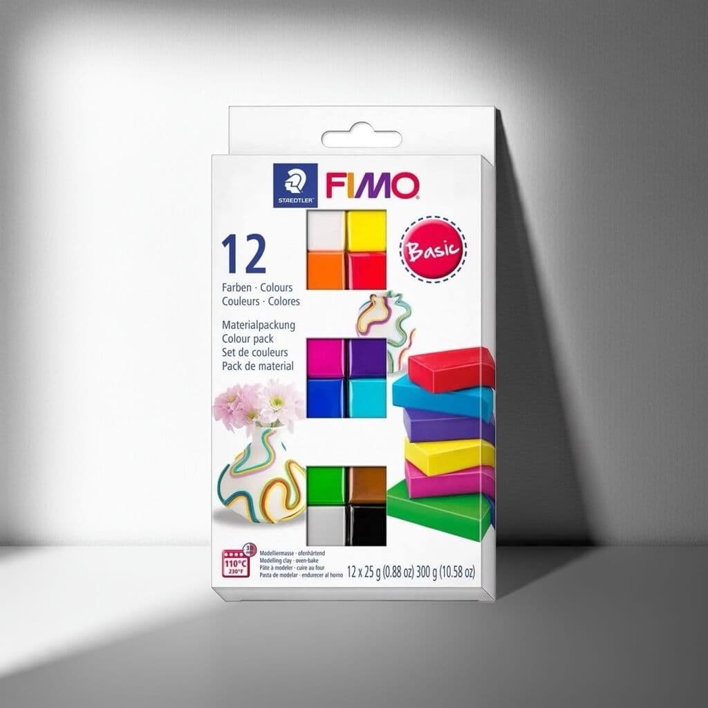 Staedtler Fimo Soft sada 24 barev polymerová hmota