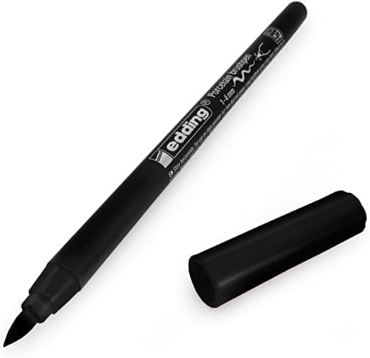 Edding 4200 fix na porcelán černá barva