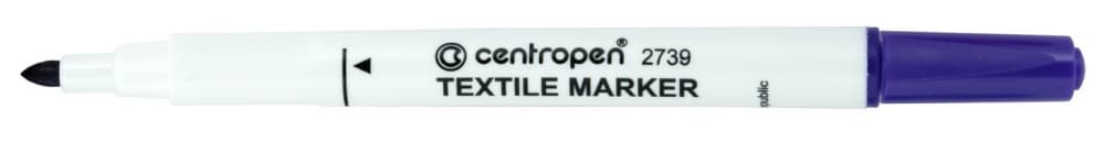 Centropen 2739 fialový fix na textil 1,8 mm