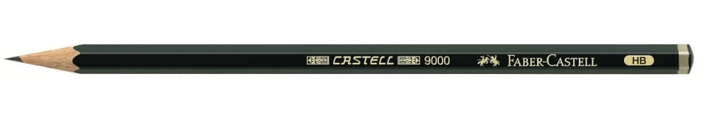Grafitová tužka Faber-Castell 9000 5B pro kreslení