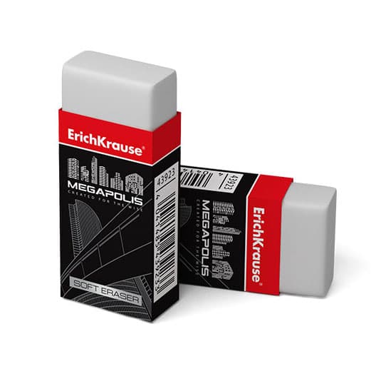 Gumovací pryž ErichKrause motiv Lavender čelní pohled