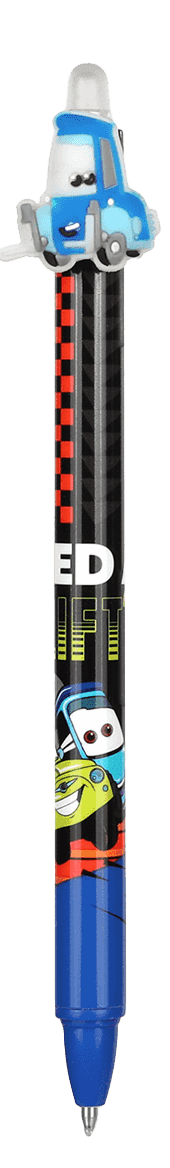 Gumovací pero Colorino Auta Dottie 0,5 mm přední pohled