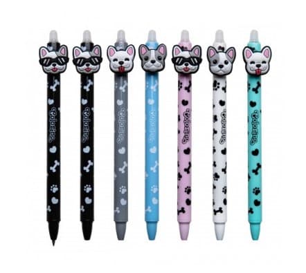 Gumovací pero Colorino Bulldogs pro snadné mazání