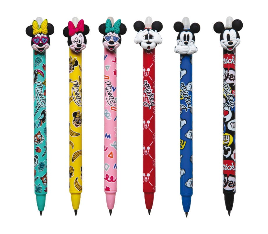 Gumovací pero Colorino Mickey Mouse pro děti