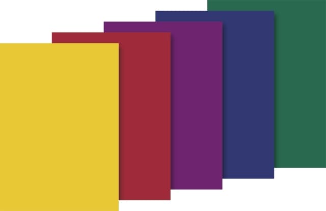 Heyda hedvábný papír mix tmavý 50x70 cm 5 ks