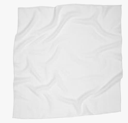 Silk hedvábný šátek 90x90 cm Pongé 5 pohled zepředu