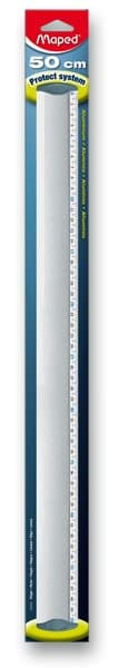 Maped hliníkové pravítko 50 cm čelní pohled