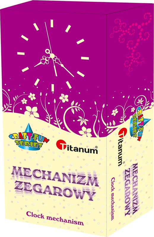 Hodinový strojek antik Titanium Titanum kreativní tvoření sada