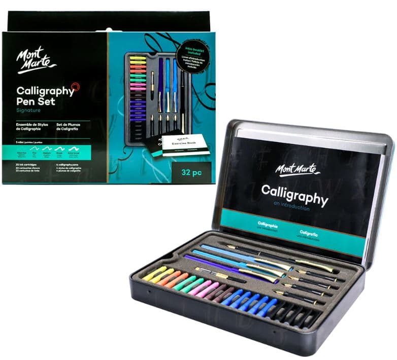 Mont Marte kaligrafická pera sada 5 šířek