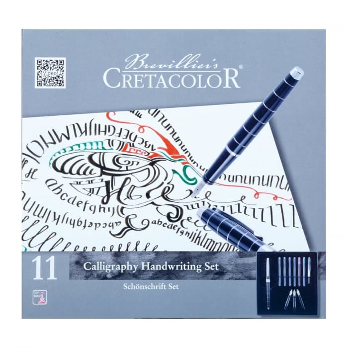 Kaligrafická sada Cretacolor 11ks pro scrapbooking tvoření