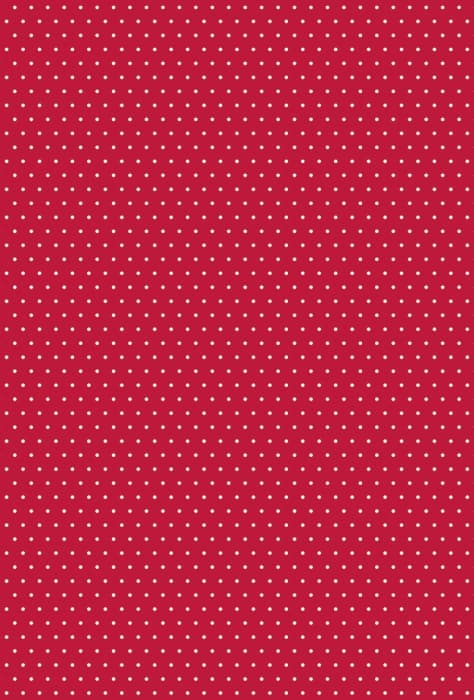 Heyda karton A4 200g červený s bílými puntíky