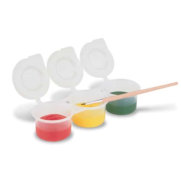 Primo plastové kelímky sada 3 kusů 75ml malování