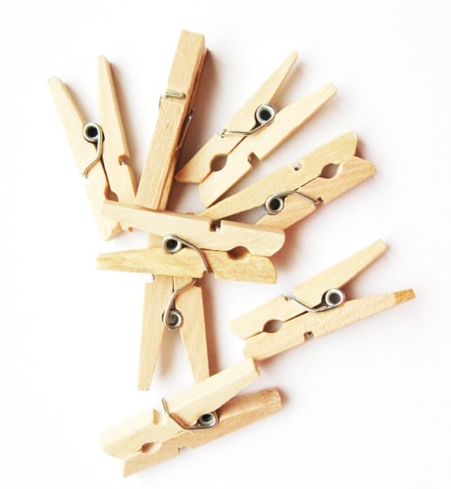 Dřevěný kolíček Craft with Fun 3 cm kreativní tvoření