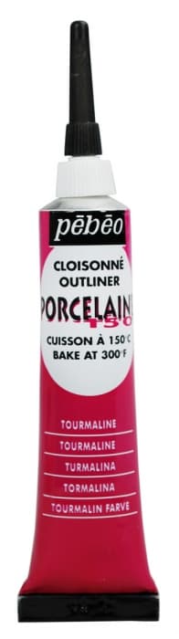 Pébéo Porcelaine 150 červená kontura 20 ml porcelán