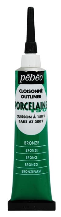 Pébéo Porcelaine 150 zelená kontura 20 ml porcelán