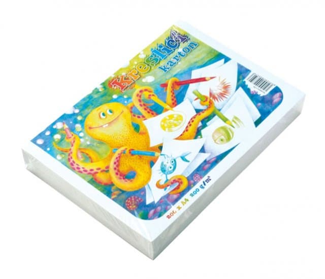 Kreslící karton A3 200 g balení 200 listů