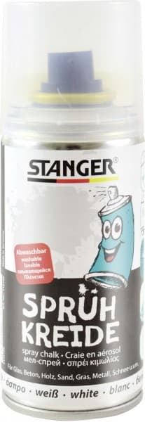 Stanger křídový sprej bílý 150 ml čelní pohled