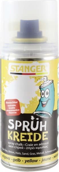 Stanger křídový sprej žlutý 150 ml přední pohled