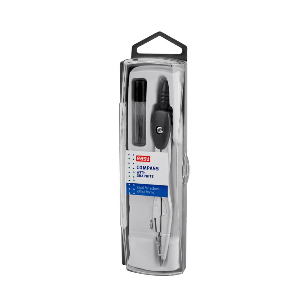 Kružítko Easy s náhradními tuhami pro přesné kreslení