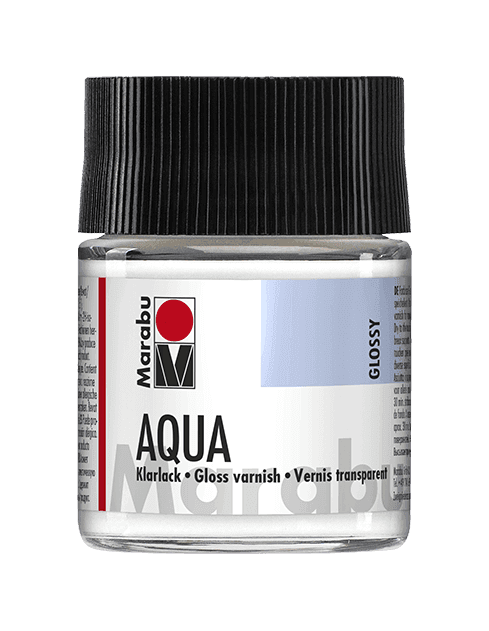 Marabu Aqua Varnish Gloss lesklý transparentní lak 50ml