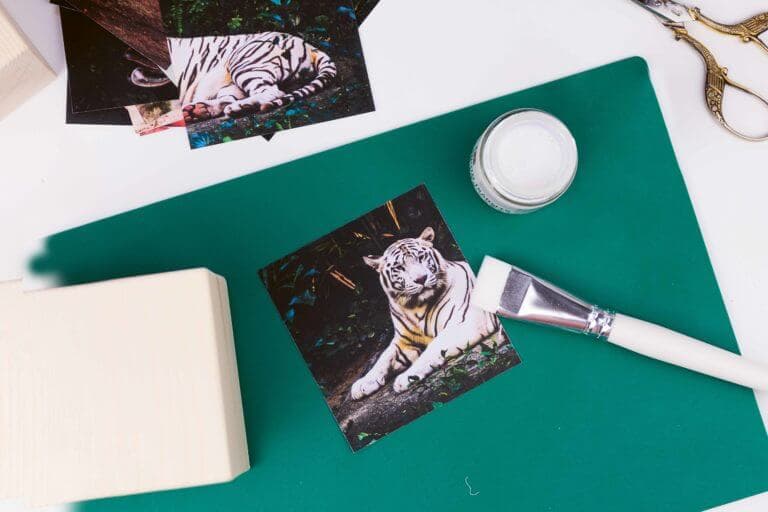 Detail etikety Marabu matného akrylového laku 50ml