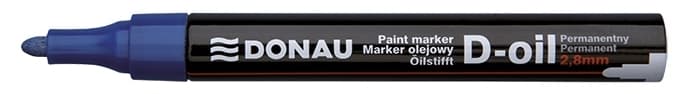 Donau D-Oil modrý lakový popisovač 2,8mm jednotlivě
