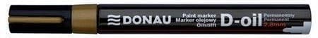 Donau D-Oil zlatý lakový popisovač 2,8mm šířka stopy