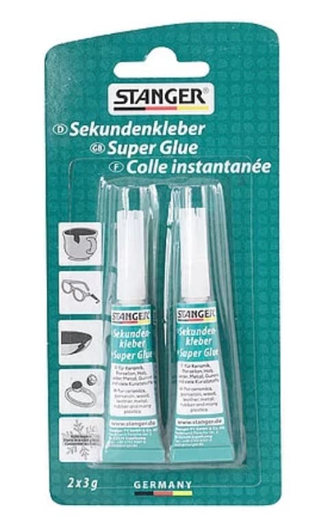 Stanger vteřinové lepidlo 2x3g blistr kreativní tvoření