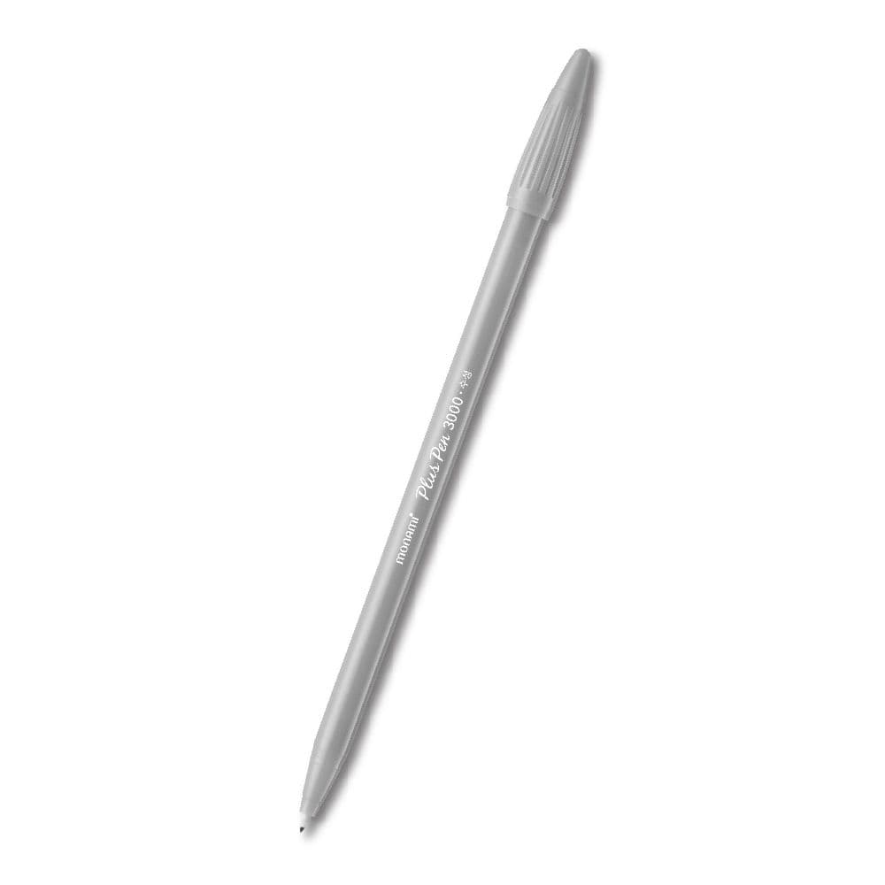 Monami Plus Pen 3000-54 liner šedá 0,4mm pohled zepředu