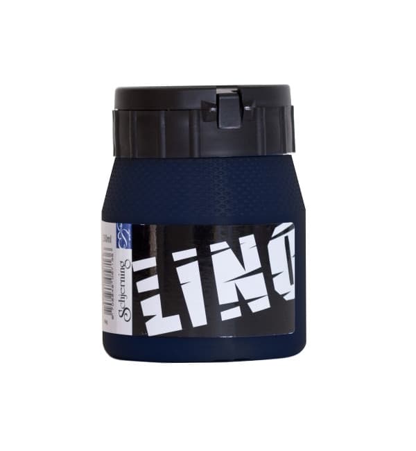Schjerning černá lino barva na linoryt 250 ml