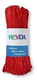 Heyda přírodní červené lýko 50 g balení