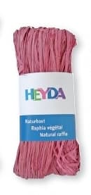Heyda přírodní růžové lýko 50 g dekorativní materiál