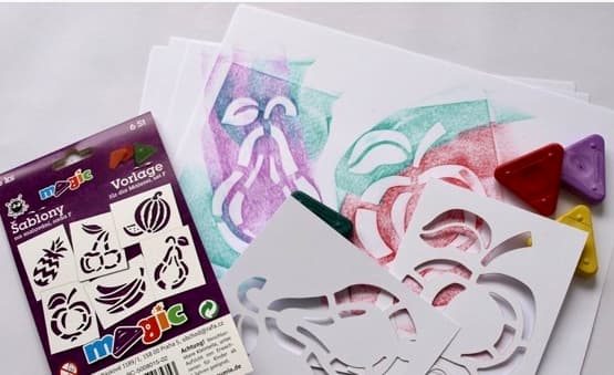 Magic papírové šablony ZOO detail motivů zvířat