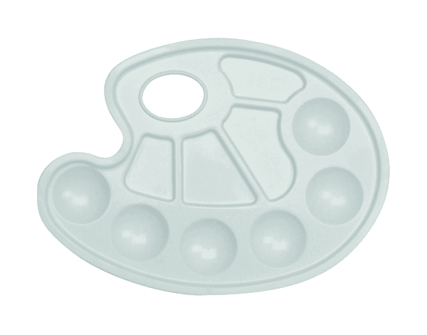 Heyda plastová malířská paleta s 10 poli