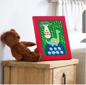 Děti malují Marabu Kids Dot Pen Dino základní sada