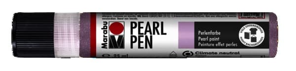 Marabu Pearl Pen tekuté pero třpytivě růžovo fialové 25ml