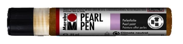 Marabu Pearl Pen tekuté pero třpytivě zlaté 25 ml