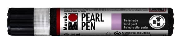 Marabu Pearl Pen tekuté pero třpytivě černé 25 ml