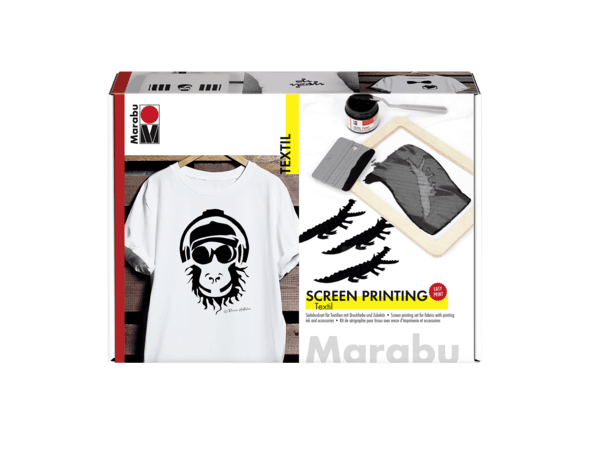 Marabu sítotisk textil set pro potisk tkanin