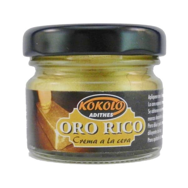Kokolo Zlato ORO RICO metalická zlatá pasta 25 ml